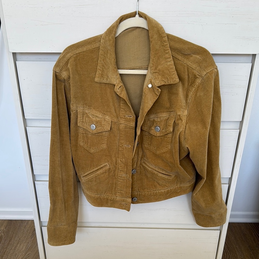 Tan Corduroy Jacket